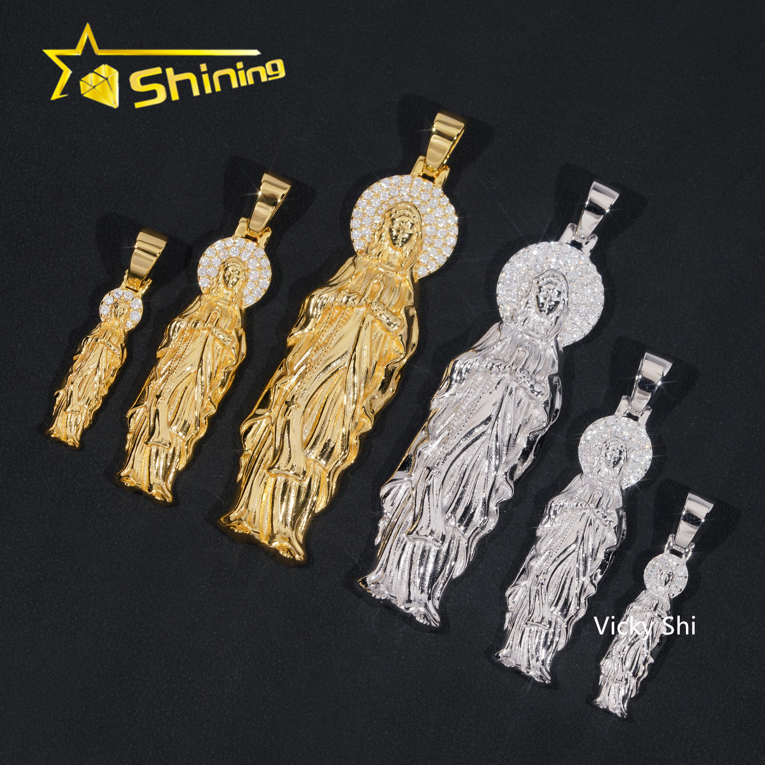 gold plated pendant for men