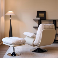 Fauteuil Poire en Tissu en Forme de L, Design Français, pour Chambre et Balcon – Idéal pour Petits Espaces – Vente en Gros