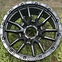 Off- Road Deep Dish 17 pouces 6 cosses jantes en alliage de voiture de tourisme pour hors route 6*139.7