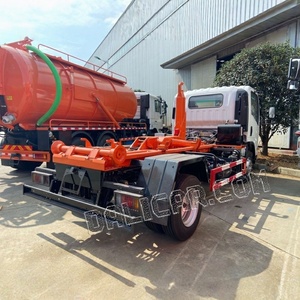 Cina 1SUZU 5Ton gancio ascensore 4x2 Roll Off gancio sollevamento braccio camion della spazzatura per la vendita - Product Image 3