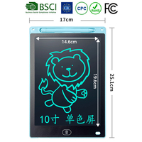 AiJH 10 Pulgadas Tableta Escritura LCD Couleur Dessin Jouets Portable Tablette Dessin Enfant Lcd Tablette d'écriture Jouet