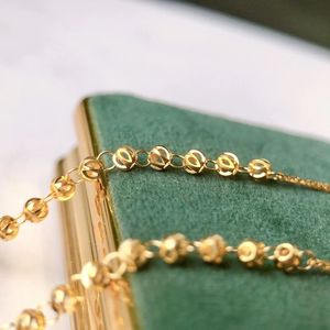 Xinfly - Brazalete de Cadena con Forma de Linterna de Oro Sólido de 18 Quilates, Brazalete Tradicional Chino, Joyería Fina Au750, Oro de 18 Quilates - Product Image 4