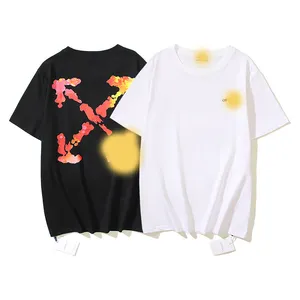 Nuevo catálogo Contácteme Alta calidad Diseñador de moda Marca Ropa de hombre Verano Flecha Camiseta de hombre Camiseta unisex