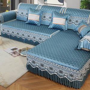 <span class=keywords><strong>Copridivano</strong></span> <span class=keywords><strong>Antiscivolo</strong></span> Universale Personalizzabile YongHo per Divano a Tre Posti, Stile Europeo e Americano, di Alta Gamma - Product Image 4