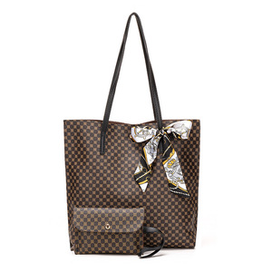 Bolso de <span class=keywords><strong>mujer</strong></span> 2 en 1 con estampado Simple, informal, urbano, Retro, portátil, a la <span class=keywords><strong>moda</strong></span>, <span class=keywords><strong>2022</strong></span> - Product Image 4