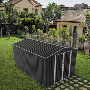 Abri de <span class=keywords><strong>jardin</strong></span> préfabriqué en acier galvanisé léger et robuste à prix abordable, <span class=keywords><strong>garage</strong></span> automobile personnalisé pour la vente en gros - Product Image 4