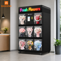 BANDENG BD6510XH 10T Blumen-Verkaufsautomat mit 4°C bis 25°C Kühllagerung für Automatisierten Blumenverkauf