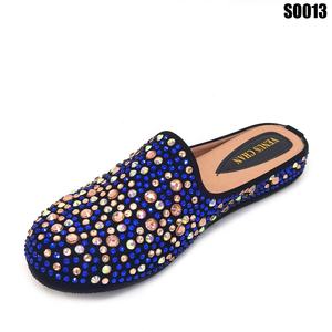 2024 estate completo diamante Color Baotou piatto Casual pantofole da donna <span class=keywords><strong>con</strong></span> <span class=keywords><strong>pietre</strong></span> scarpe da casa scarpe comode - Product Image 6