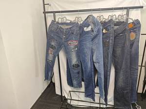 <span class=keywords><strong>Jeans</strong></span> Estivi da Uomo Usati CLEAR PATH, Confezione Economica Mista, Poliestere/Cotone, Modello A36 - Product Image 4