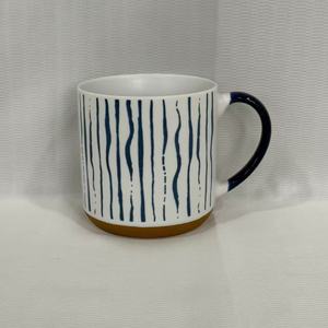 Quality Choice Customizable Striped Handmade Exquisite Porcelain <b>Ceramic</b> <b>Mugs</b> for Latte/Afternoon Tea Food Safe Microwave - Product Image 4