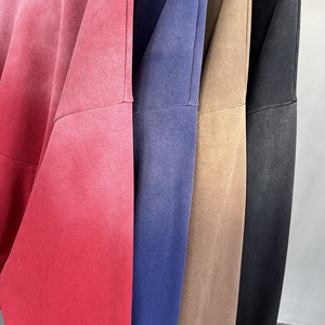 Sudadera Personalizada de Algodón Grueso de 450 g/m², Sudadera con Capucha de Dos Tonos para Hombre, de Alta Calidad, Lisa, Lavada, Estilo Vintage Desteñido, Esencial - Product Image 3