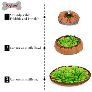 Tappetino Olfattivo di Alta Qualità per Cani di Taglia Grande, Tappetino per Alimentazione Lenta 2 in 1, Attività Olfattiva Portatile per Cani - Product Image 6