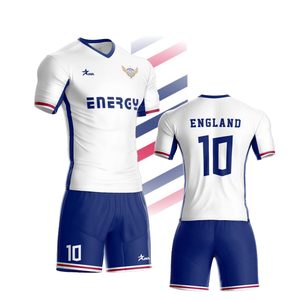 Custom di alta qualità ad asciugatura rapida in poliestere abbigliamento <span class=keywords><strong>calcio</strong></span> Premium tute da <span class=keywords><strong>calcio</strong></span> per l'estate con servizio OEM - Product Image 3