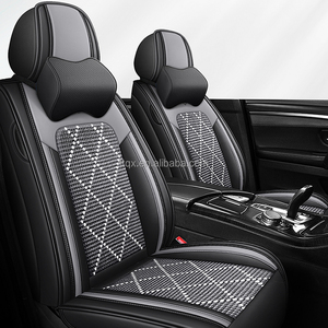 Coprisedili Auto in Seta Ghiaccio Facili da Installare, Set Completo Universale per 5 Posti, Compatibili con Subaru Forester Crosstrek Outback <span class=keywords><strong>Impreza</strong></span>, Antigraffio - Product Image 2