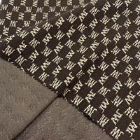 Tissu jacquard tweed de haute qualité en rayonne et modal teint en fil