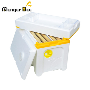 กล่องเลี้ยงผึ้งแบบใหม่ Menger Bee White EPS Foam Queen Rearing Nuc Box พร้อมเฟรมในตัว ขนาด 55x30x27 ซม. ใช้ได้กับรังผึ้ง Langstroth 6 รัง รับประกัน 1 ปี - Product Image 4