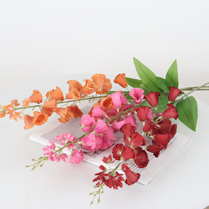 Flores Artificiales de Lirio de los Valles, Flores de Seda para Decoración de Bodas, Hogar, Hotel, Arreglos para Pasillos, Accesorios para Fotos - Product Image 2