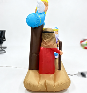 Crèche <span class=keywords><strong>de</strong></span> Noël gonflable <span class=keywords><strong>de</strong></span> 7 pieds avec anges et moutons - Product Image 5