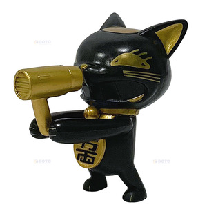 Wholesale 6 Styles Anime Dandadan Creative Cute Cat Model Ornaments Pvc Action Figures - Product Image 5