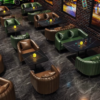 Meubles rétro en gros, ensembles de canapés et de chaises pour usage commercial, solutions complètes pour café, pub, restaurant avec banquettes et tables