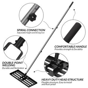 Kit de jardin Mini <span class=keywords><strong>Zen</strong></span> antirouille pour bureau avec râteau <span class=keywords><strong>sable</strong></span> blanc entretien de la pelouse outils électriques montage au sol avec plaque de Base - Product Image 3