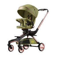 Poussette de luxe pour poupée, siège auto léger, poussette bébé avec siège, fonctionnement bidirectionnel, poussette bébé légère