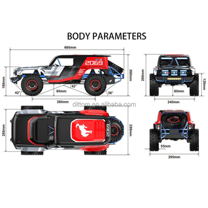 MJX Hyper Go H8P 1/8 Bronco <span class=keywords><strong>Baja</strong></span> 1000 RC Внедорожный гоночный автомобиль 2,4 г бесщеточный высокоскоростной альпинистский автомобиль - Product Image 2