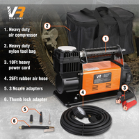 Compresseur d'air de voiture portable 150 Psi 100L/min avec pompe de gonflage de pneus à jauge numérique pour camion voiture Suv