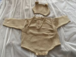 PHB 50842, Mono de Punto con Capucha para Bebés, Nuevos Estilos 2021, Ropa para Recién Nacidos - Product Image 5