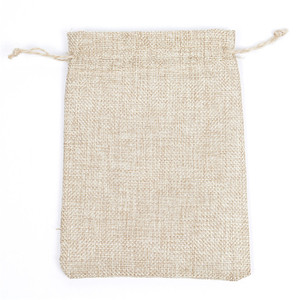 High Quality New Design Durable Linen <b>Burlap</b> Custom logo Promotional Jute Drawstring Bags Customized Size Drawstring Gift Bags - Product Image 6