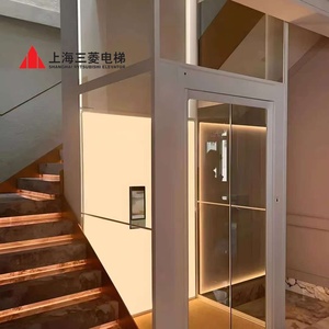 ลิฟต์สแตนเลสสตีลร่วมสมัยปรับแต่งได้อย่างเต็มที่ ได้รับการรับรองมาตรฐาน ISO สำหรับบ้านพักอาศัยส่วนตัวระดับไฮเอนด์ วิลล่า และโกดัง - Product Image 2