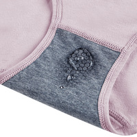 Sous-vêtements en coton pour femmes, prix d'usine, pas cher, blanc, couleur Pure, grande taille, culotte pour femmes, Logo personnalisé
