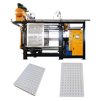 Machine automatique de fabrication de boîtes à poisson en mousse d'expansion EPS (styropor) de 20 litres, machine à boîtes en polystyrène pour la glace