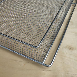 Vassoio <span class=keywords><strong>per</strong></span> essiccazione in rete metallica 304 in acciaio inossidabile da 18x26 pollici - Product Image 2