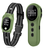 800M Langstrecken-Hundetrainingshalsband - IPX7 Wasserdicht, 16 Stufen Schock/Vibration + 6 Töne + 3 Bellkontrollmodi