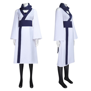 Costume de cosplay féminin Ryoumen Sukuna, robe blanche et bleu marine, tenue de convention d'anime, vêtements de jeu de rôle pour femmes - Product Image 3