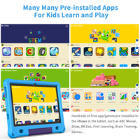 Tablette Android pour enfants de 10,1 pouces, WiFi 6, Android 16 GMS, 3 Go de RAM, 64 Go de stockage, processeur quadricœur RK3562, batterie de 6000 mAh, tablette éducative