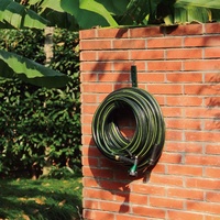 Tuyau d'arrosage vert noir à 5 couches 3/4\" 100 pieds sans plis Tuyau d'arrosage de jardin robuste Tuyau flexible en PVC Tuyau d'arrosage de jardin