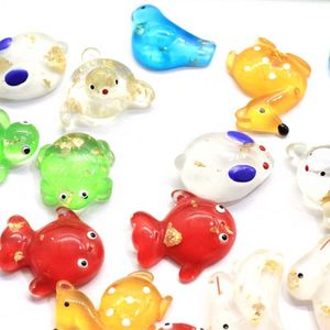 ลูกปัดเรซิ่นรูปสัตว์น่ารัก ใส แฟชั่น รูปกบ กระต่าย ปลา เต่า แบบหลวม ด้านหลังแบน สำหรับตกแต่ง - Product Image 2