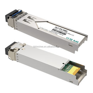 Módulo SFP GLC-EX-SM de 1.25G y 1310nm, 40KM de Largo Alcance, Fibra Dual, Conector LC Monomodo, Transceptor Óptico DDM DOM, Garantía de 36 Meses - Product Image 1