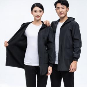 Visibilitas tinggi garis reflektif Logo kustom bersikat antilembap uniseks musim dingin pakaian kerja seragam kerja grosir bekerja - Product Image 6