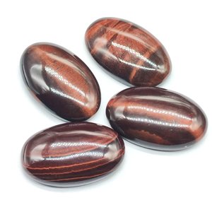 <b>Red</b> Tigereye Various Size Oval Cut Cabochon Jewelry - Product Image 2