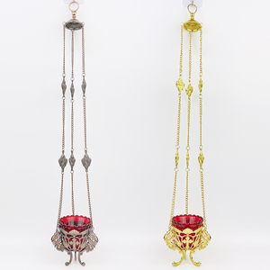 Candelabro colgante Proveedores <span class=keywords><strong>de</strong></span> <span class=keywords><strong>Iglesia</strong></span> Portavelas <span class=keywords><strong>de</strong></span> <span class=keywords><strong>cristal</strong></span> rojo para la decoración del hogar <span class=keywords><strong>de</strong></span> la <span class=keywords><strong>Iglesia</strong></span> - Product Image 1