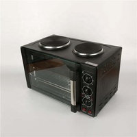 Four Grille-Pain Électrique Portable Grand de 30L, à Poser sur Table pour la Cuisson à Domicile, avec Plaques Chauffantes