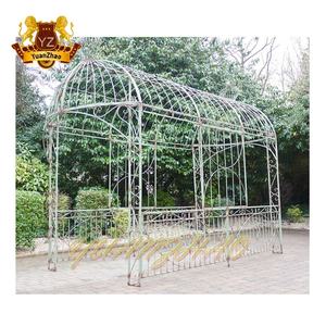 Gazébo en fer forgé décoration extérieure jardin en métal gazébo extérieur moderne - Product Image 5