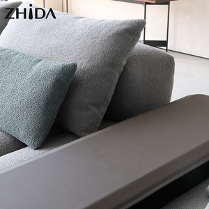 Set di Divani Componibili in Tessuto dal Design Italiano Moderno per Appartamenti, Hotel, Officine e Ville - Arredamento per Soggiorno - Product Image 6