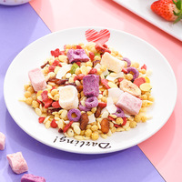 500 grammes de fécule de racine de lotus avec soupe aux noix de rose Qiya Poudre de lotus instantanée sucrée
