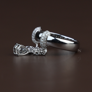 Anillo de Compromiso de Diamante Cultivado en Laboratorio de Lujo de 1.1 Quilates para Mujer, Joyería Fina de Primera Calidad en Plata, Oro de 10K, Oro de 14K, Oro de 18K - Product Image 2