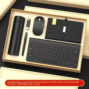 Business Gift Set Customized Keyboard logo Customer Employee Souvenir and Souvenir Gift