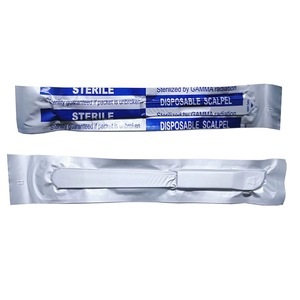 SCALPÉL DE MÉDICHEUR JETABLE AVEC MANCHE EN PLASTIQUE POUR DERMAPLANING - Product Image 5